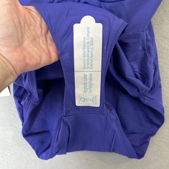 Andie The Samoa One Piece Bathing Suit Women Sz Medium Lapis Blue Cut Out NWT - Picture 16 of 16